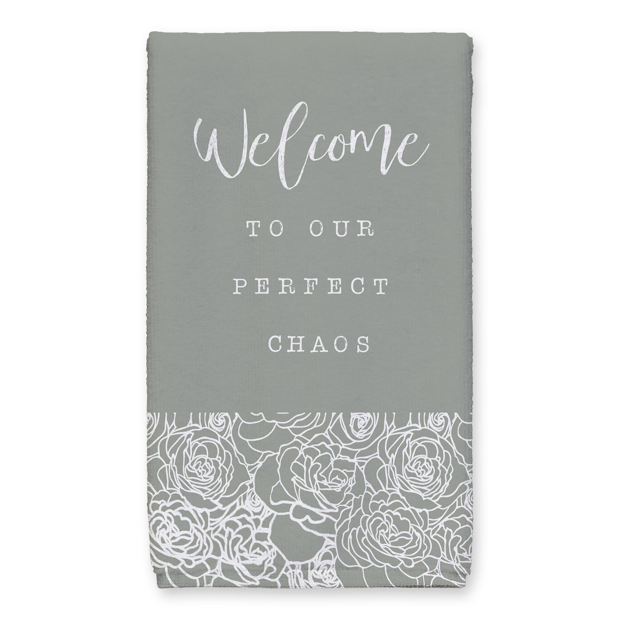 Welcome to Chaos Tea Towel - Set of 2